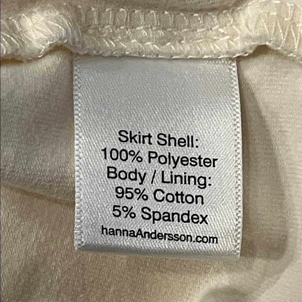 Hanna Andersson Cream Tulle Tutu‎ Dress with Pegasus Embroidery Size 3